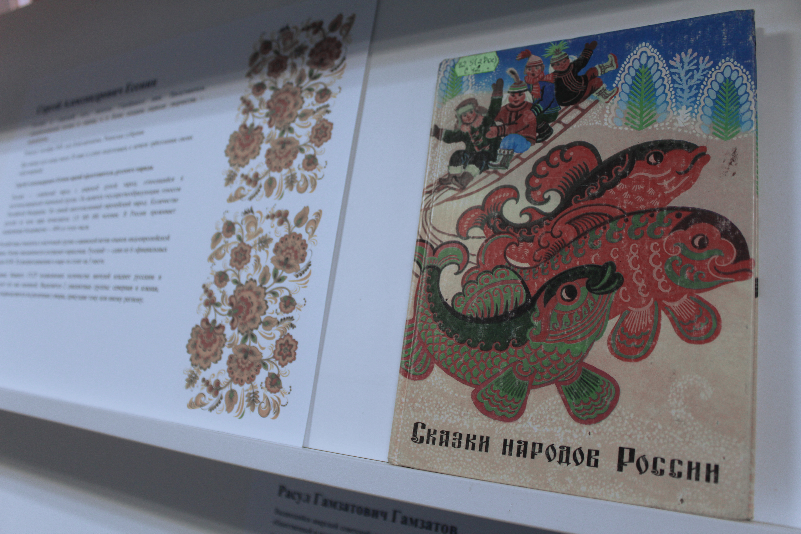 Открытие Года единства народов России в библиотеке