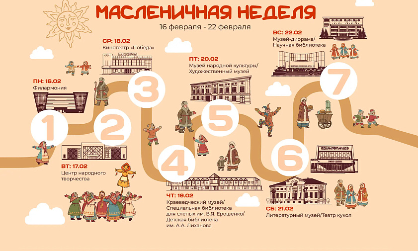 Масленичный маршрут
